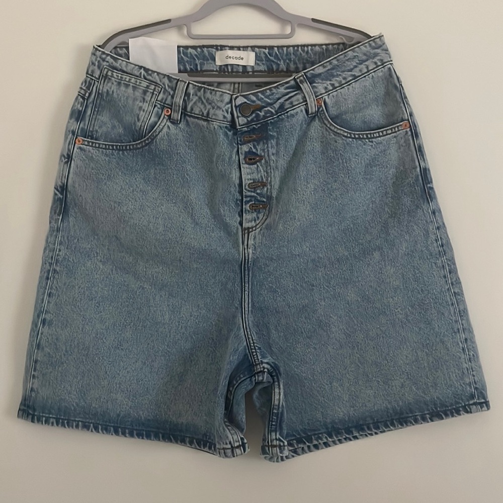 Decade Bonnie Button Fly Jean Shorts